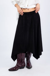 Flare Skirt -Black